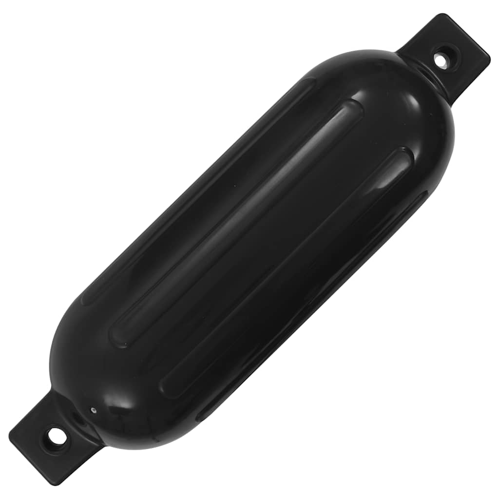 Båtfender 4 stk svart 51x14 cm PVC