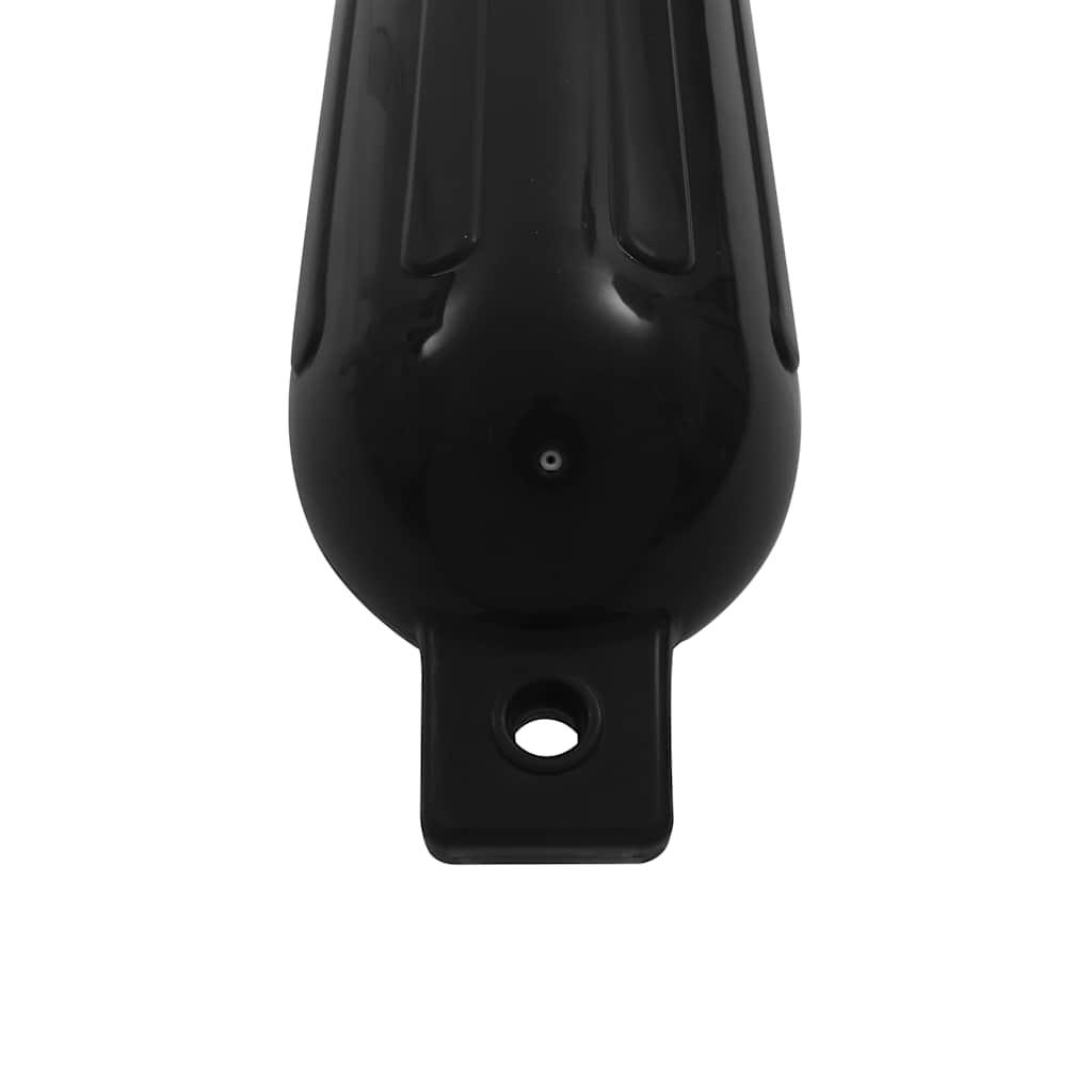 Båtfender 4 stk svart 51x14 cm PVC