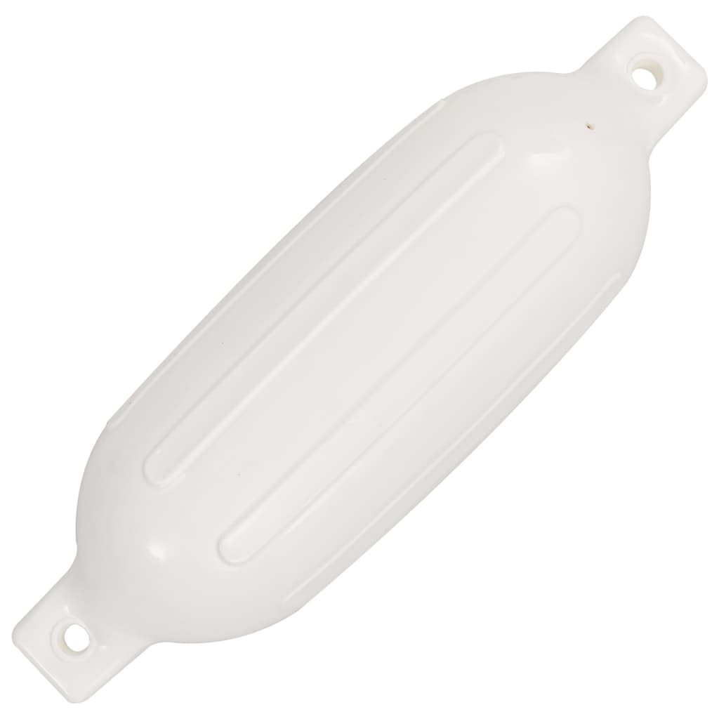 Båtfender 4 stk hvit 58,5x16,5 cm PVC