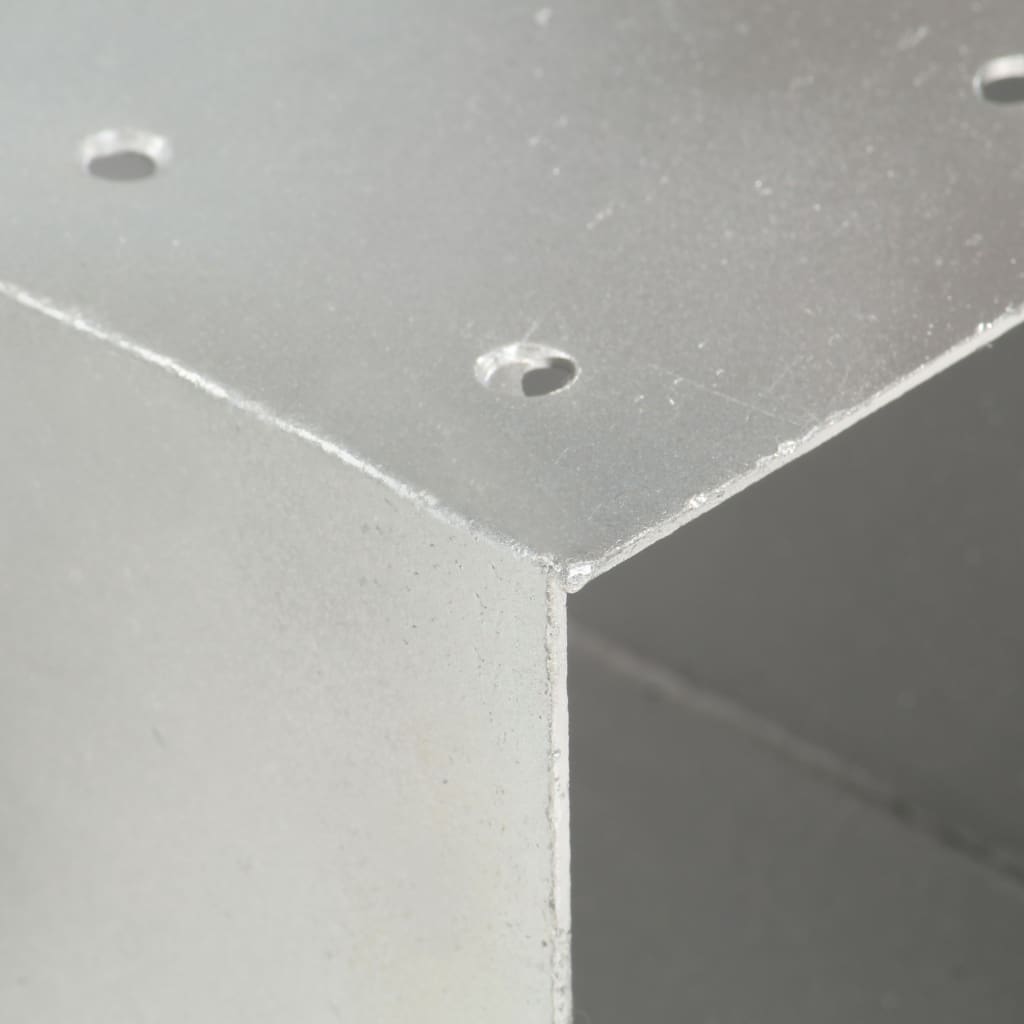 Stolpesko Y-form galvanisert metall 91x91 mm