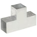 Stolpesko T-form galvanisert metall 101x101 mm