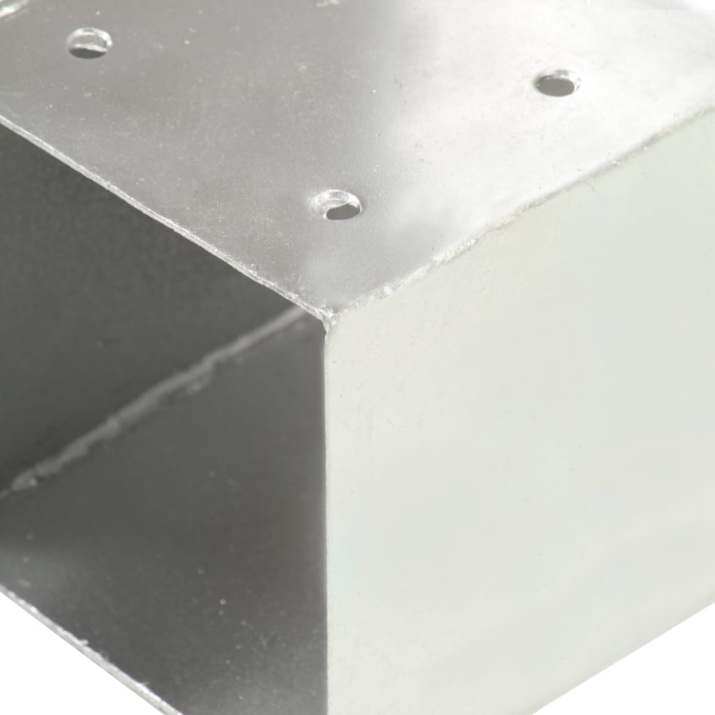 Stolpesko T-form galvanisert metall 101x101 mm
