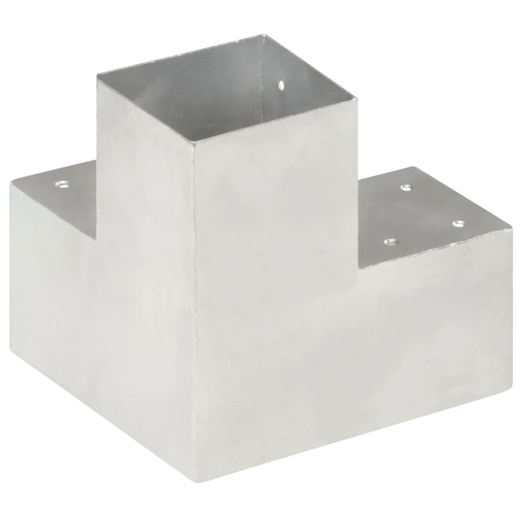 Stolpesko Y-form galvanisert metall 101x101 mm