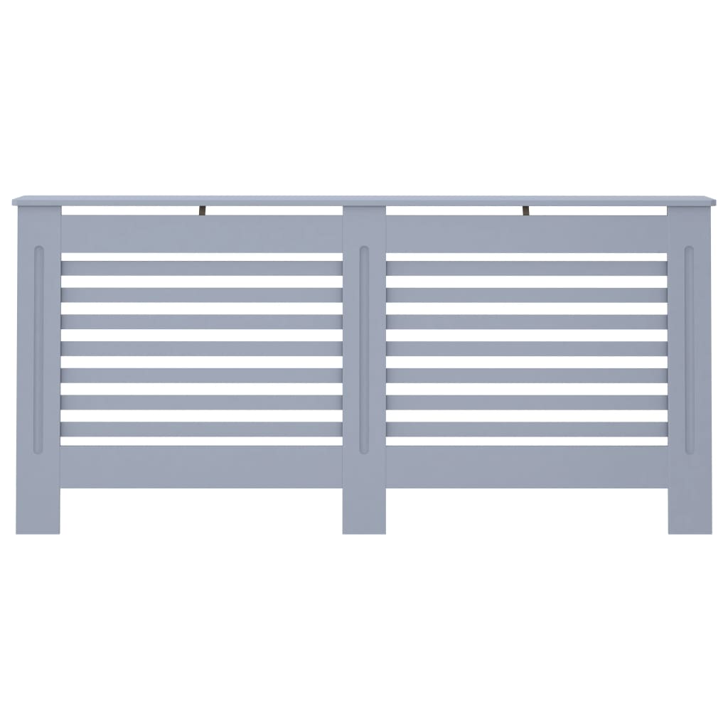 Radiatordeksel antrasitt 172x19x81,5 cm MDF