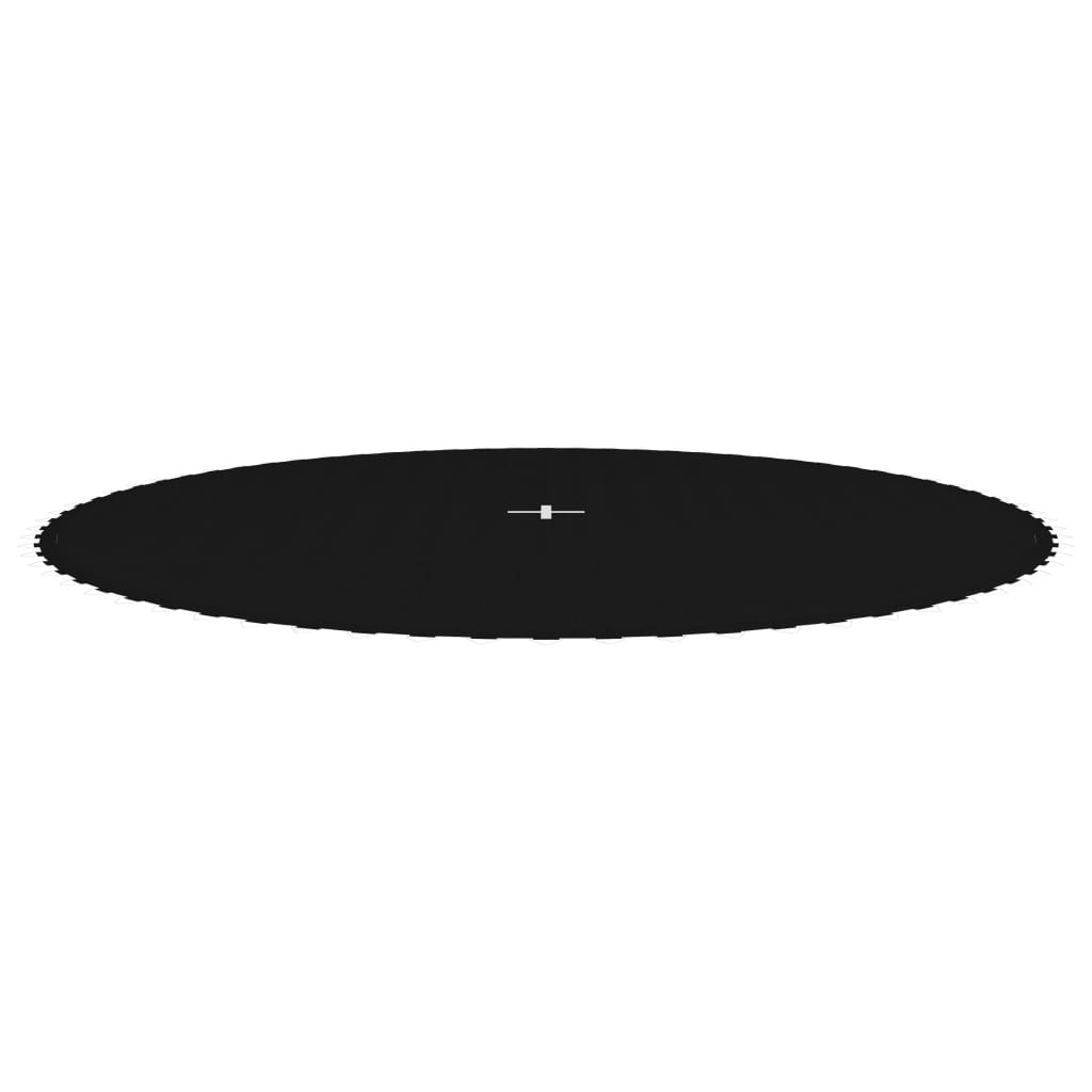 Hoppematte stoff svart for 3,96 m rund trampoline