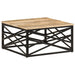 Salongbord 68x68x35 cm heltre mango