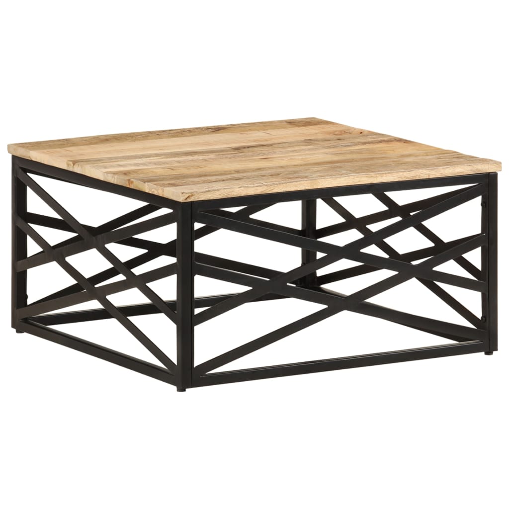 Salongbord 68x68x35 cm heltre mango