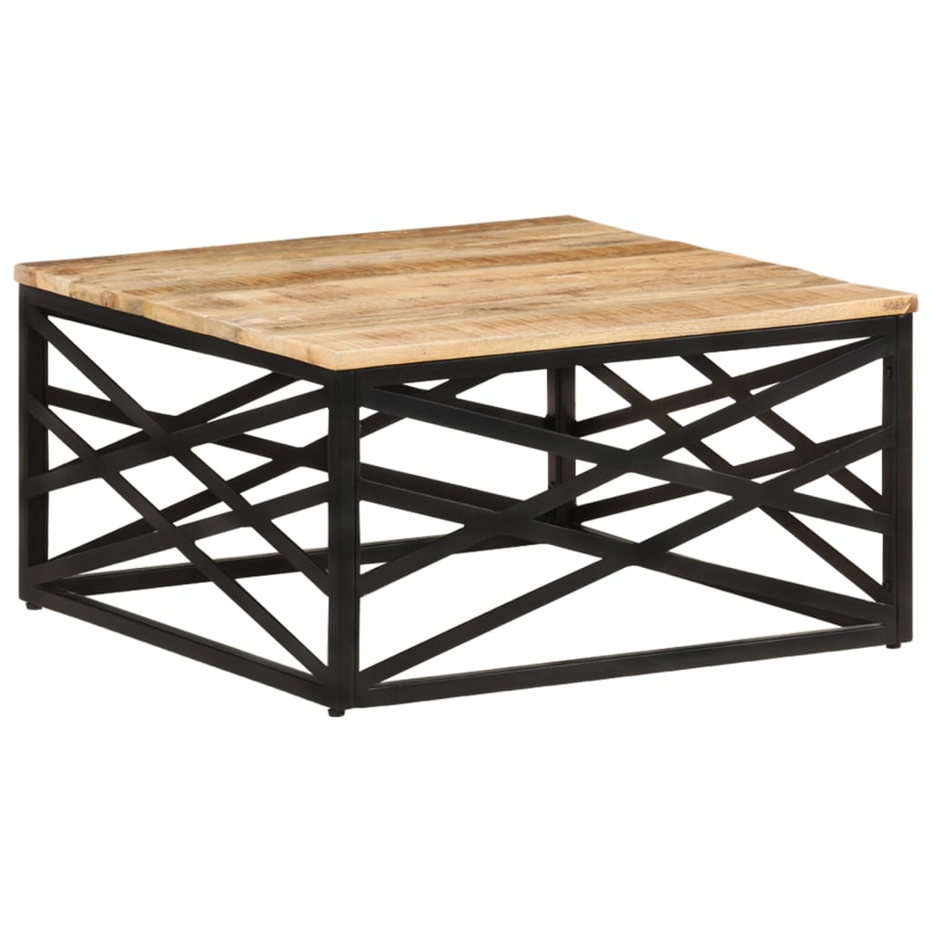 Salongbord 68x68x35 cm heltre mango