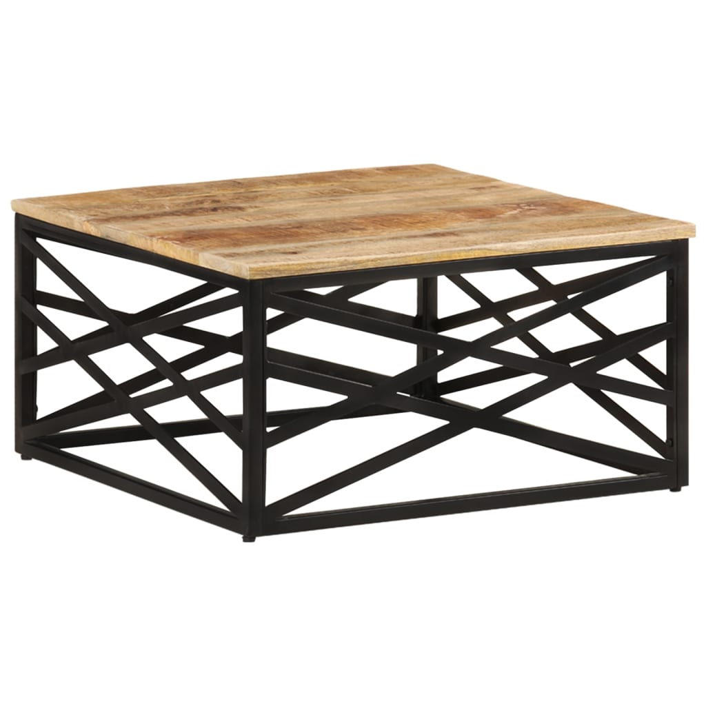 Salongbord 68x68x35 cm heltre mango
