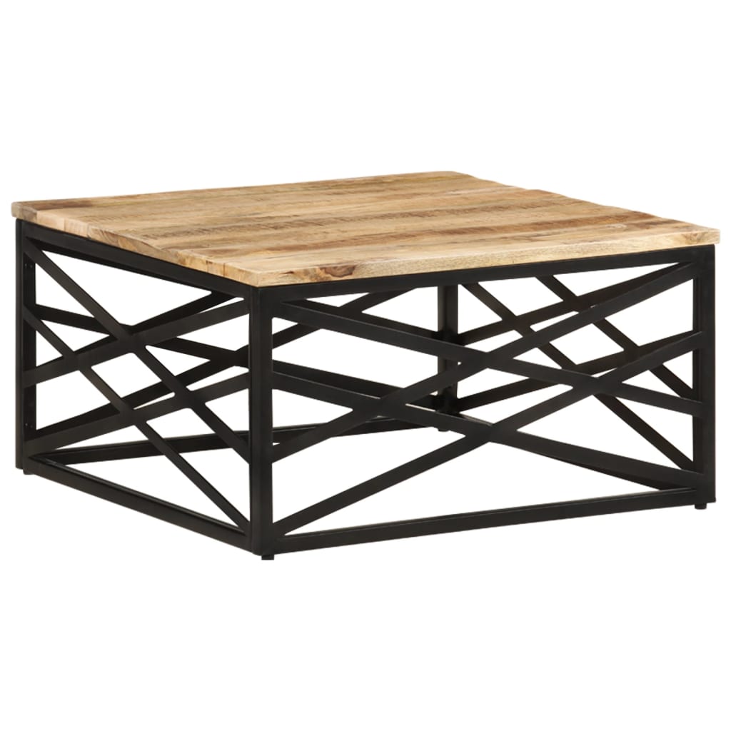 Salongbord 68x68x35 cm heltre mango