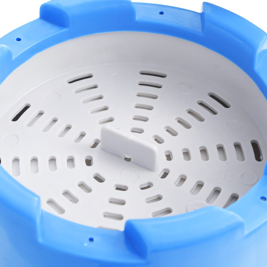 Overflaterenser til basseng med pumpe og adapter 16 cm plast