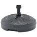 Parasollfot sand/vann 20 L antrasitt plast rotting