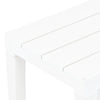 Hagebenker 2 stk hvit plast