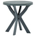 Bistrobord grønn Ø70 cm plast