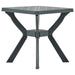 Bistrobord grønn 70x70x72 cm plast