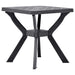 Bistrobord antrasitt 70x70x72 cm plast