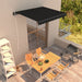 Manuell uttrekkbar markise 300x250 cm antrasitt vidaXL