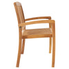 2-seters hagebenk stablebar 128,5 cm heltre teak