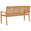 3-seters hagebenk stablebar 159 cm heltre teak