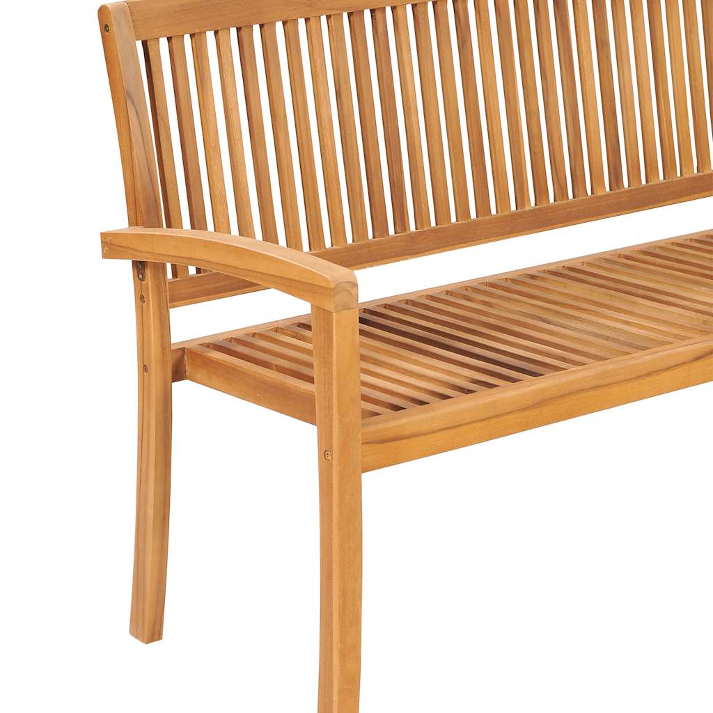 3-seters hagebenk stablebar 159 cm heltre teak