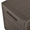 Putekasse brun 116x44x55 cm