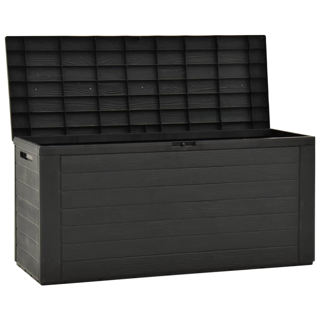 Putekasse antrasitt 116x44x55 cm