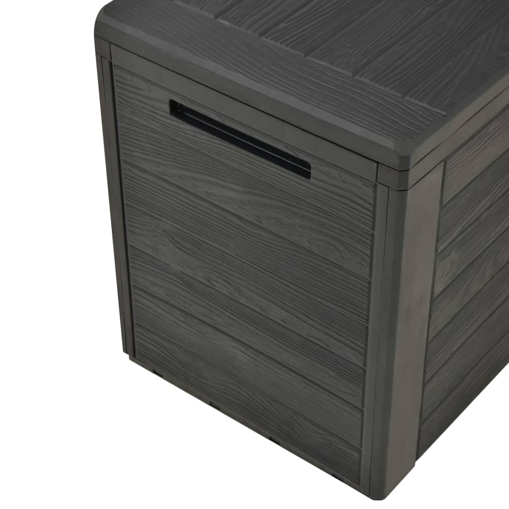 Putekasse antrasitt 116x44x55 cm