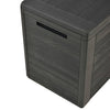 Putekasse antrasitt 116x44x55 cm