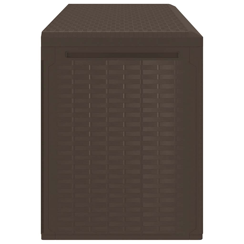 Putekasse brun 114x47x60 cm