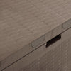 Putekasse brun 114x47x60 cm