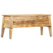Oppbevaringsboks 99x35x48 cm heltre mango vidaXL