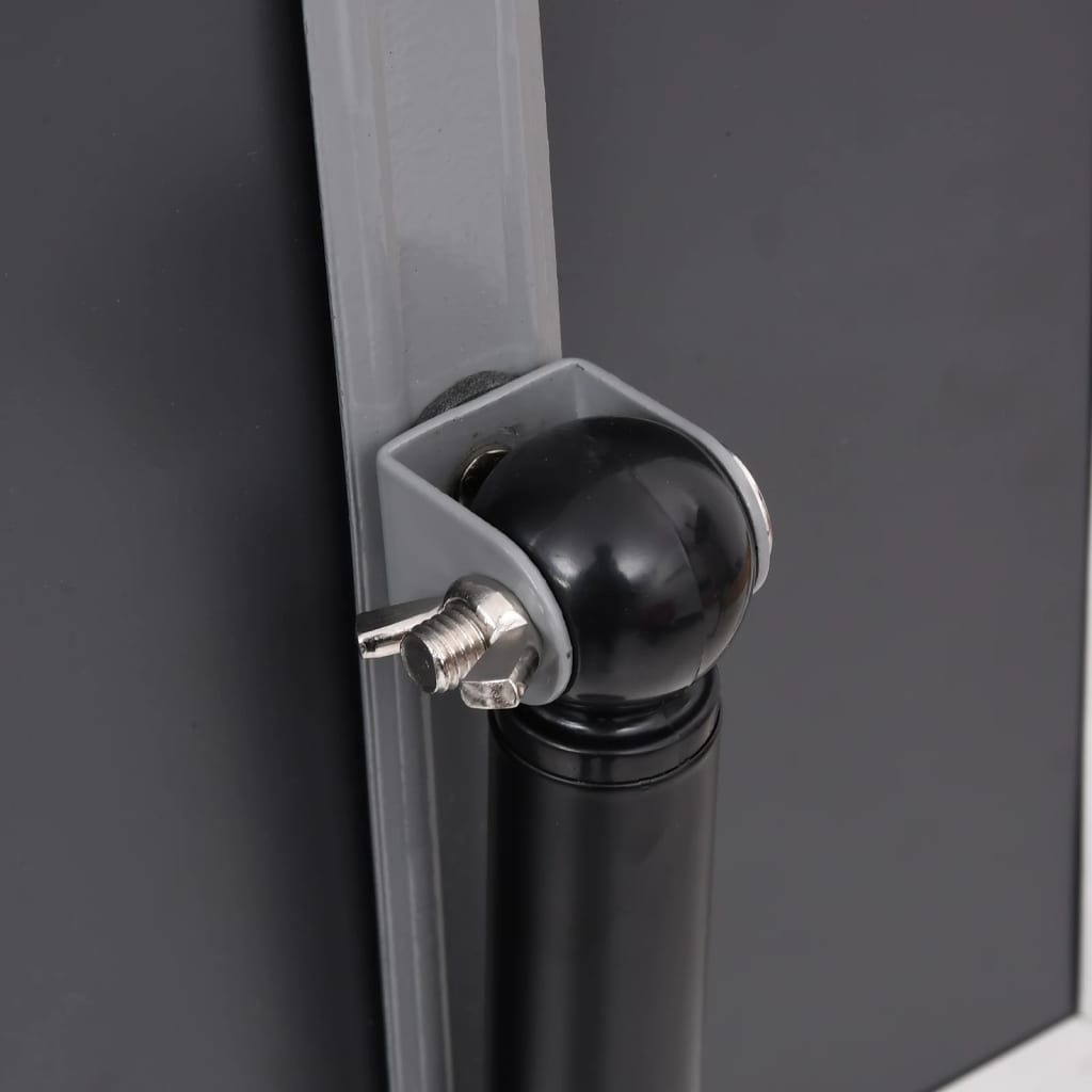 Plakatstativ A4 svart aluminiumslegering