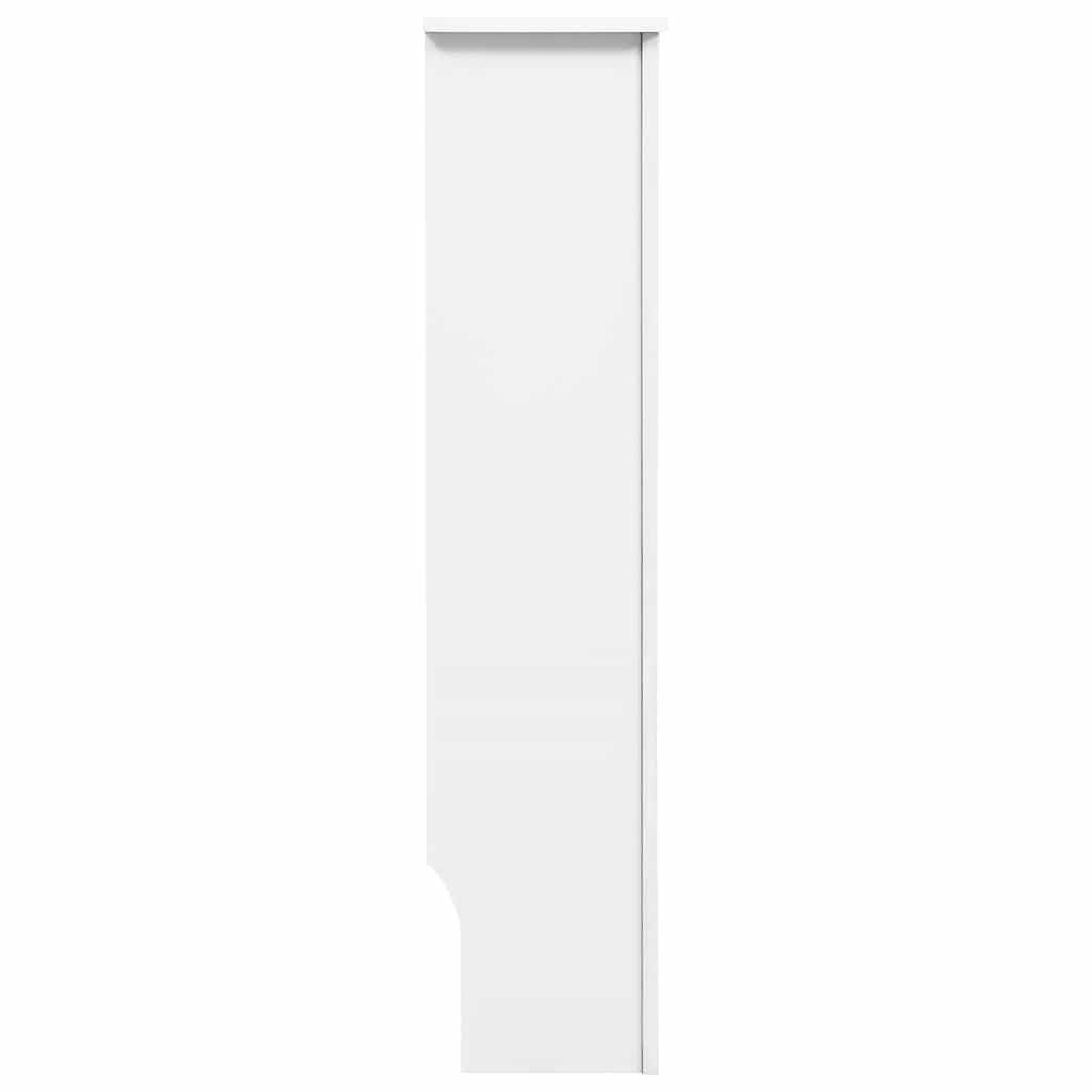 Radiatordeksler 2 stk hvit 152x19x81,5 cm MDF vidaXL
