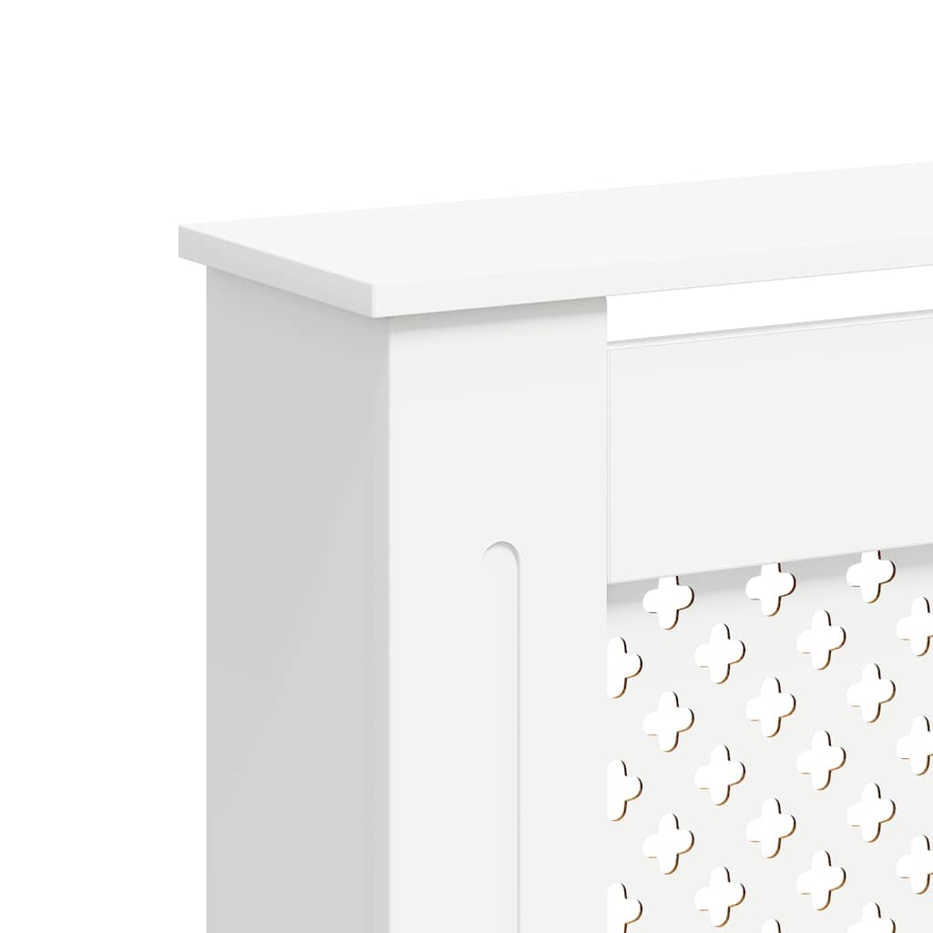 Radiatordeksler 2 stk hvit 172x19x81,5 cm MDF vidaXL