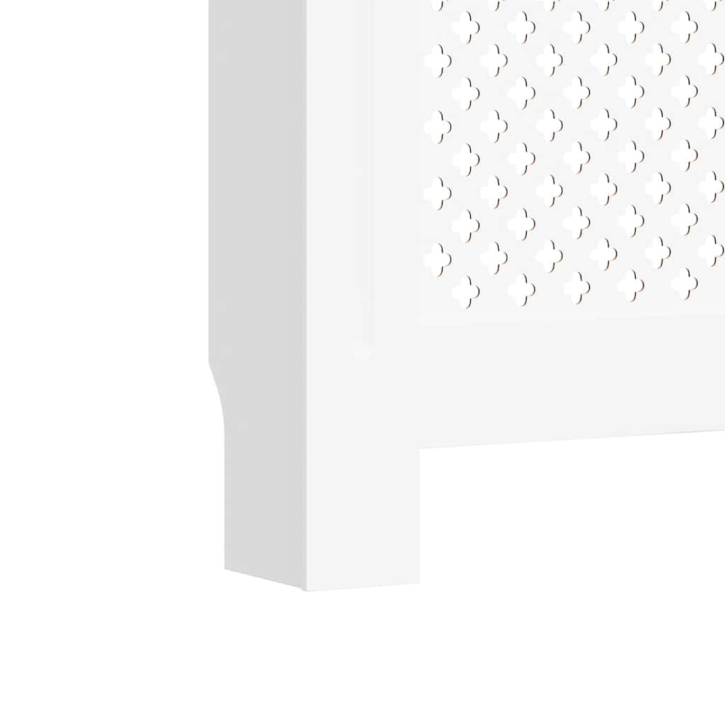 Radiatordeksler 2 stk hvit 172x19x81,5 cm MDF vidaXL