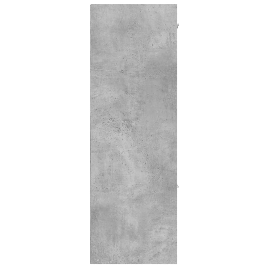 Oppbevaringsskap betonggrå 60x29,5x90 cm konstruert tre