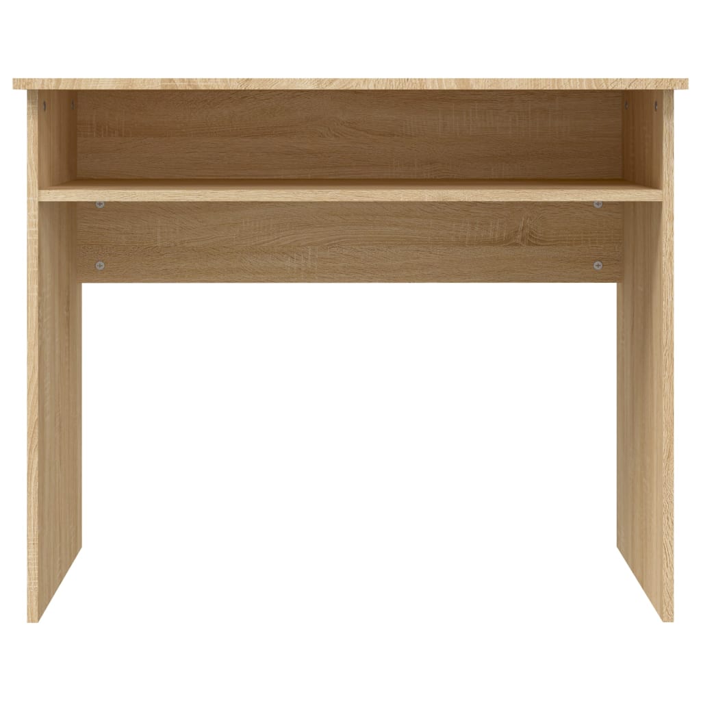 Skrivebord sonoma eik 90x50x74 cm konstruert tre