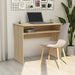 Skrivebord sonoma eik 90x50x74 cm konstruert tre