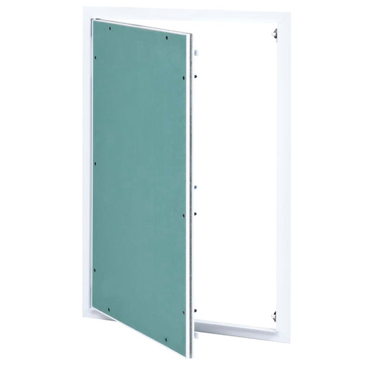 Inspeksjonsluke med aluminiumsramme og gipsplate 300x600 mm