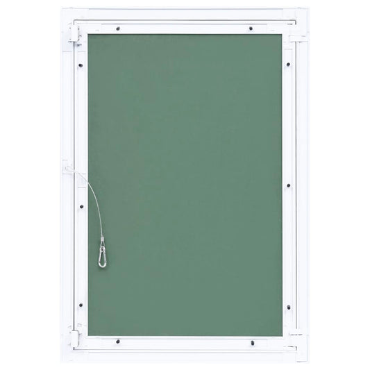 Inspeksjonsluke med aluminiumsramme og gipsplate 300x600 mm