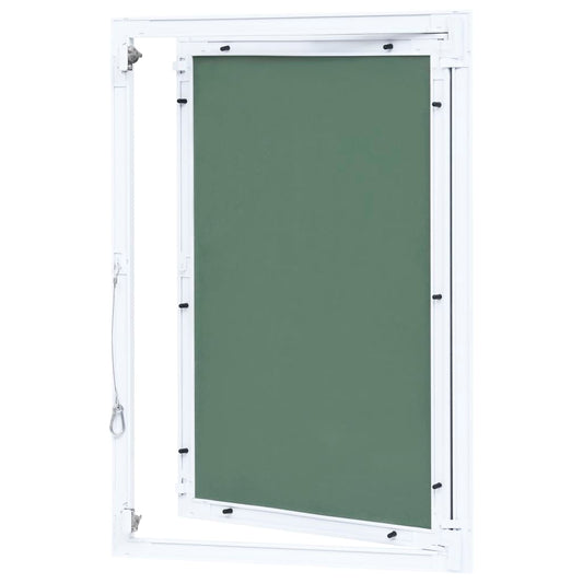 Inspeksjonsluke med aluminiumsramme og gipsplate 300x600 mm