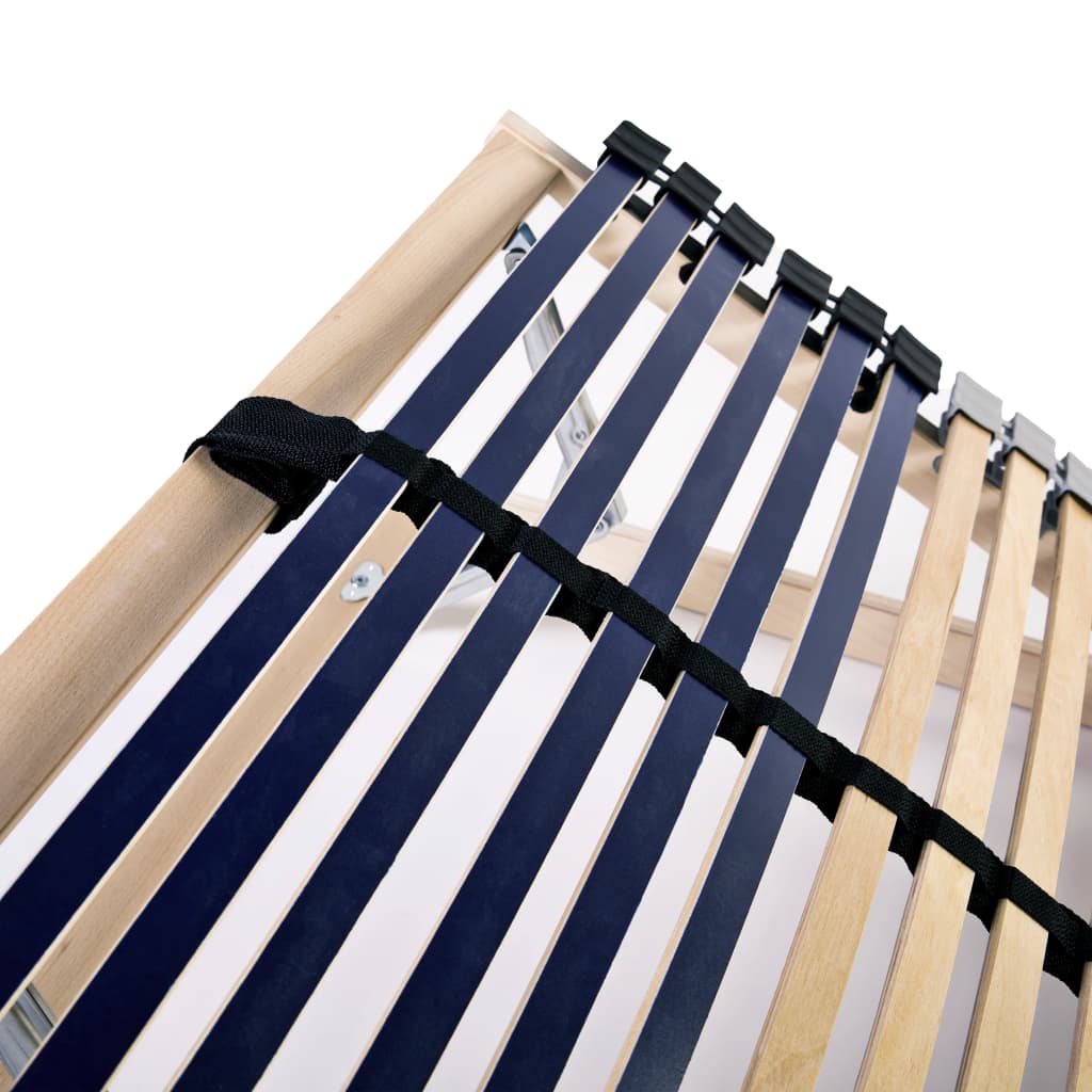 Spilebaser 2 stk med 42 lameller 7 soner 70x200 cm