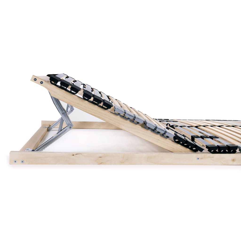 Spilebaser 2 stk med 42 lameller 7 soner 80x200 cm