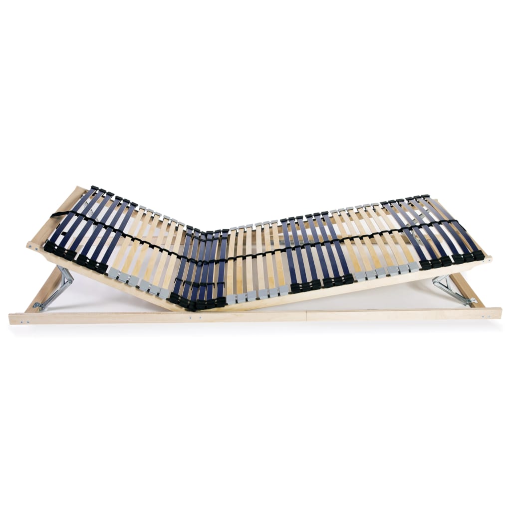 Spilebaser 2 stk med 42 lameller 7 soner 90x200 cm