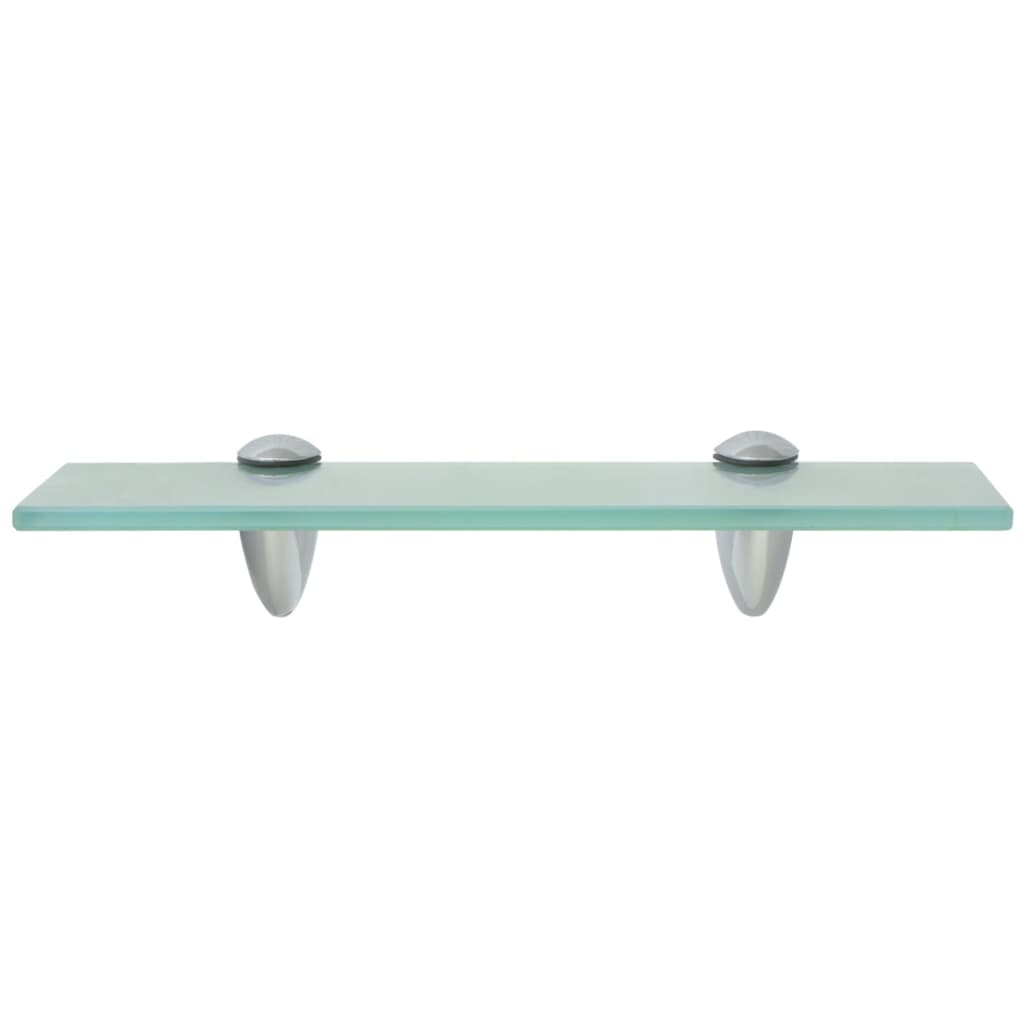 Flytende hyller 2 stk glass 30x10 cm 8 mm