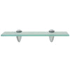 Flytende hyller 2 stk glass 30x10 cm 8 mm