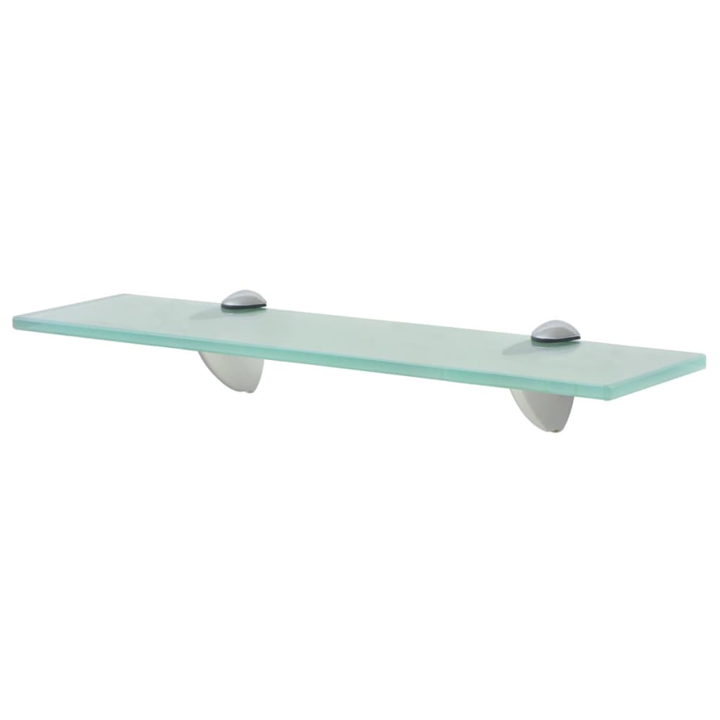 Flytende hyller 2 stk glass 40x10 cm 8 mm