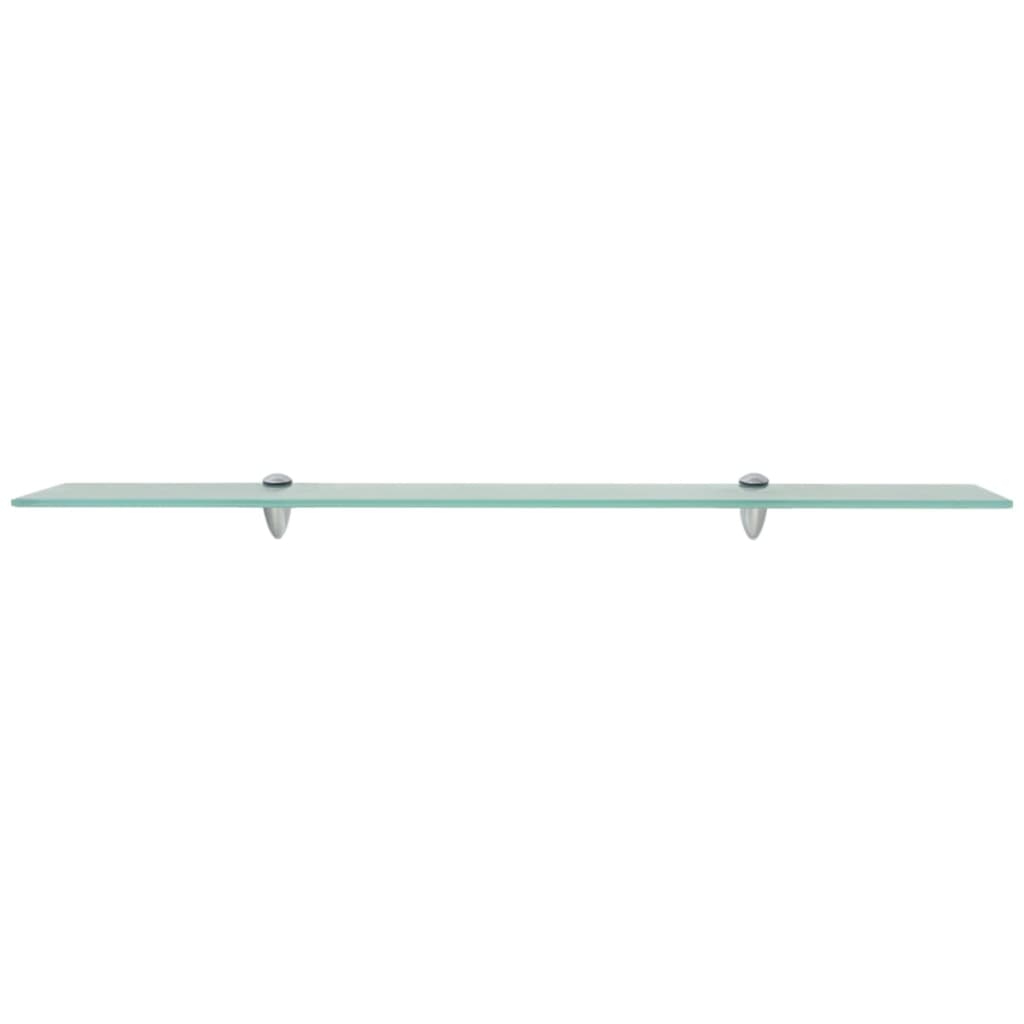 Flytende hyller 2 stk glass 90x10 cm 8 mm
