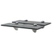 Flytende hyller 2 stk glass 30x10 cm 8 mm