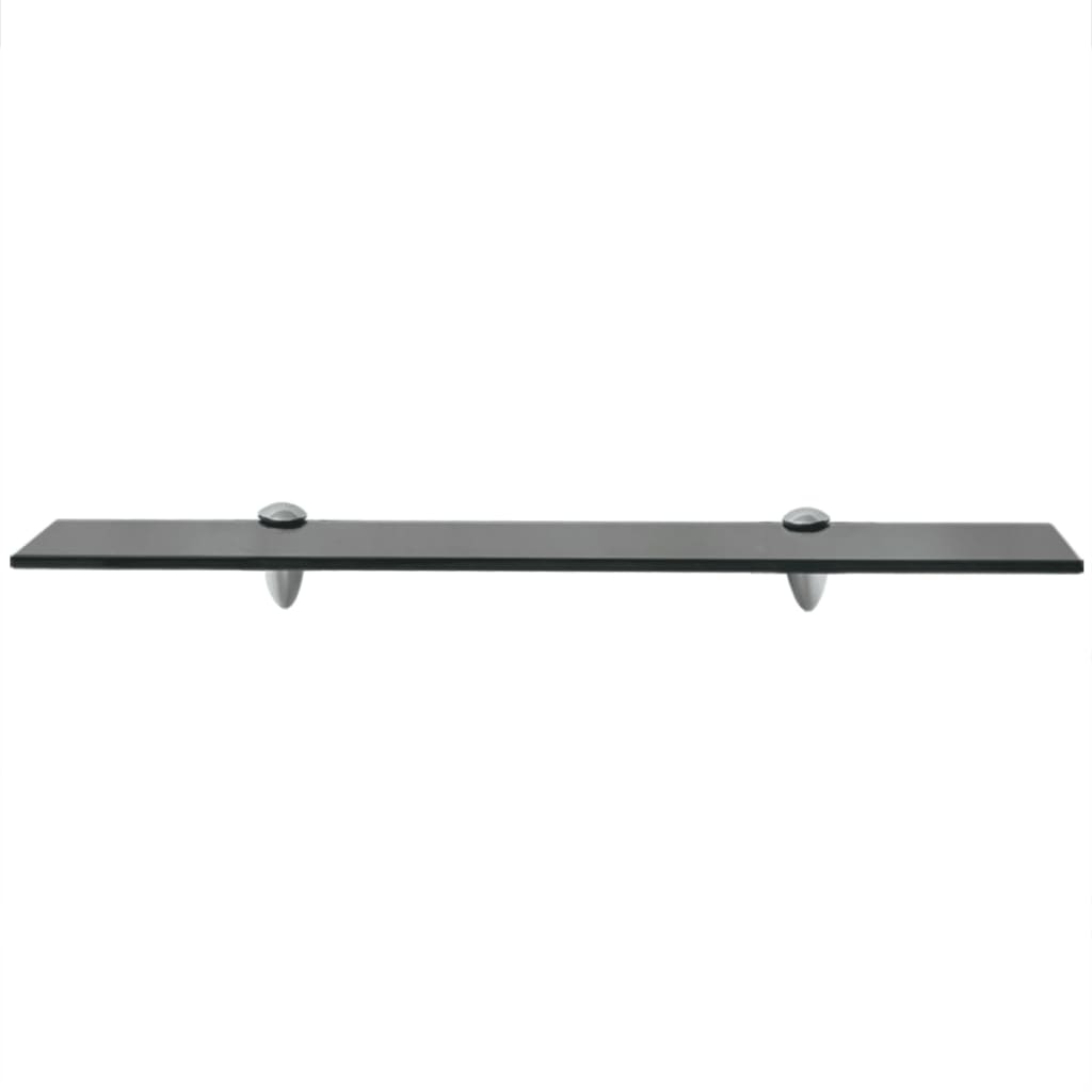 Flytende hyller 2 stk glass 60x10 cm 8 mm